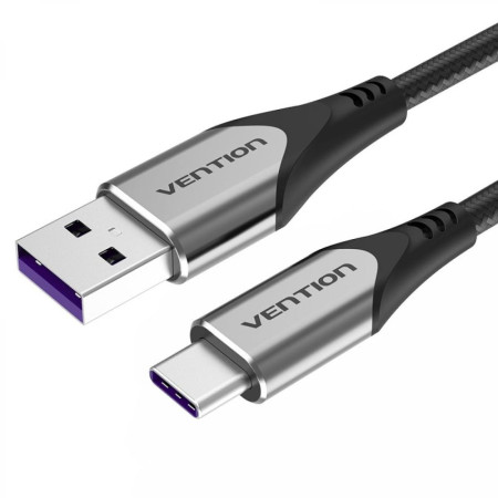 Vention USB-A to USB-C 5A/40W Super Charge 1m Cable