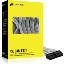Corsair Premium Sleeved Type-5 PSU White Cables Kit
