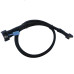 MCIO X8 to MCIO X8 50cm Data Cable