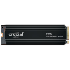 Crucial T705 4.0TB PCIe Gen5 NVMe M.2 SSD with Heatsink