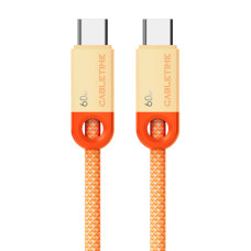 CABLETIME USB-C 60W Charging Cable 1m - Orange
