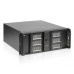 מארז תעשייתי 4U מאלומיניום קומפקטי Rackmount