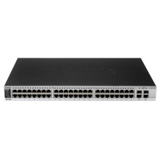 Switch 48-Port 10/100 + 2 x Giga ports + 2 Combo SFP/Giga ports, Full L3 Managed