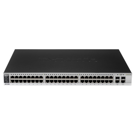 Switch 48-Port 10/100 + 2 x Giga ports + 2 Combo SFP/Giga ports, Full L3 Managed