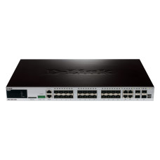 D-Link 28 Port Switch / 24-port Gigabit SFP + 4 x SFP + 4 x 10G SFP+