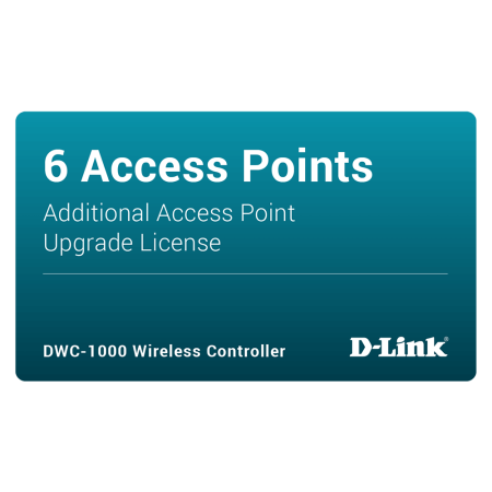 D-Link DWC-1000 Controller License for additional 6 Access Point
