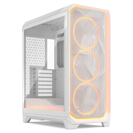 מארז מחשב Fractal Design Meshify 3 Ambience Pro RGB White TG Clear Tint