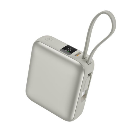 Vention 35W USB-C 10000mAh Mini Power Bank Beige