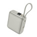 Vention 35W USB-C 10000mAh Mini Power Bank Beige