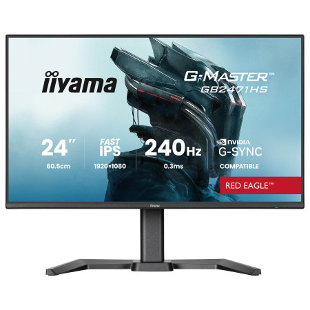 מסך מחשב לגיימינג IIYAMA 23.8" G-Master IPS FHD 240Hz 0.3ms