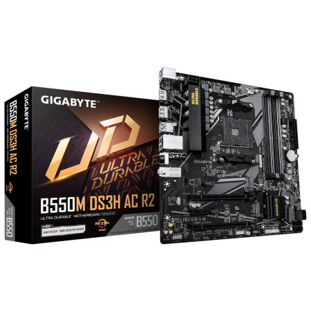 Gigabyte B550M DS3H AC R2