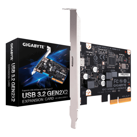 Gigabyte USB-C 20Gb/s GEN2x2 PCI-Ex4 Card