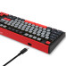 מקלדת גיימינג מכאנית SKYLOONG GK87 Black-Grey-Red עברית/אנגלית