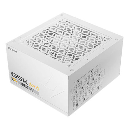 ספק כוח Antec GSK 850W ATX3.1 80+ Gold Full Modular White