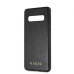 CG Mobile כיסוי קשיח מעור לגלקסי S10+ בצבע שחור GUESS רשמי