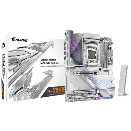 Gigabyte X870E AORUS MASTER X3D ICE