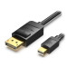 Vention mini DP to DP 4K/60Hz 2m Cable