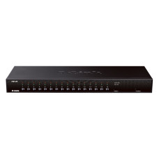 D-Link KVM COMBO Switch 16 Port VGA with PS/2 + USB Rackmount
