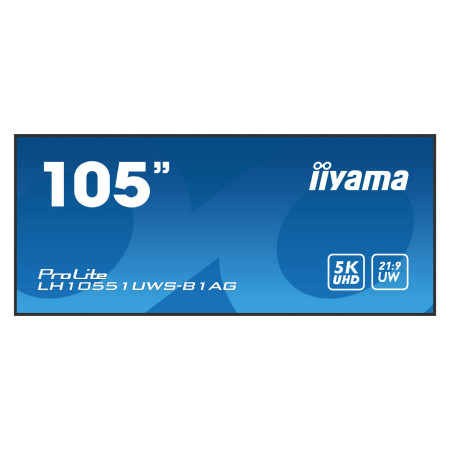 מסך שילוט דיגיטלי IIYAMA 105" ProLite IPS 5K Ultra-Wide