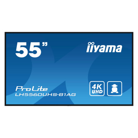 מסך שילוט דיגיטלי IIYAMA 55" ProLite VA 4K Android 24/7
