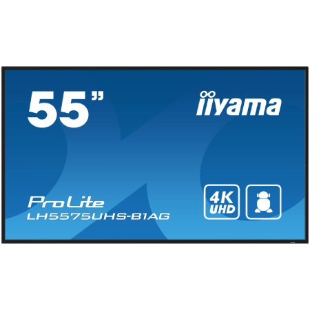 מסך שילוט דיגיטלי IIYAMA 55" ProLite IPS 4K Android 24/7