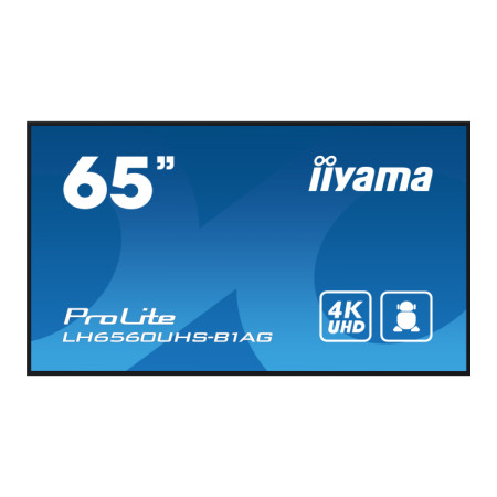 מסך שילוט דיגיטלי IIYAMA 65” ProLite VA 4K Android 24/7
