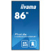 מסך שילוט דיגיטלי IIYAMA 86" ProLite IPS 4K Android 24/7
