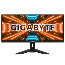 מסך מחשב לגיימינג - עם פיקסל שרוף Gigabyte 34" M34WQ IPS WQHD 144Hz 1ms