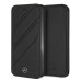 CG Mobile כיסוי ספר מעור לאייפון XS MAX בצבע שחור מרצדס רשמי