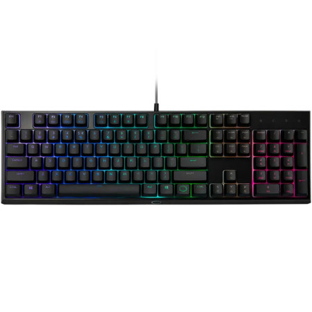 מקלדת גיימינג CoolerMaster MK110 RGB עברית/אנגלית
