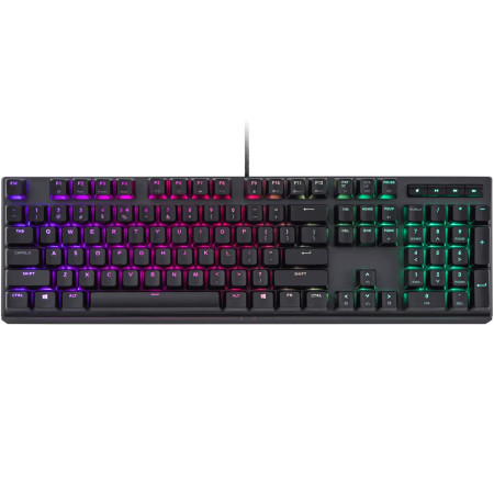 מקלדת גיימינג מכאנית CoolerMaster MK750 RGB Blue Switch עברית/אנגלית