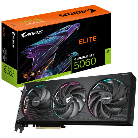 Gigabyte AORUS GeForce RTX 5060 ELITE 8G GV-N5060AORUS E-8GD