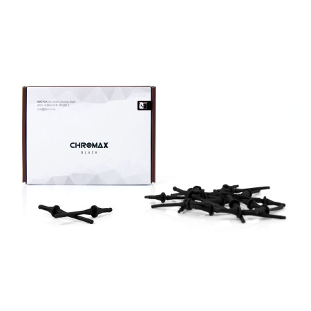Noctua NA-SAV2-BLACK chromax.black Anti-Vibration Mounts ( set 20 units) Black