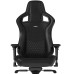כיסא גיימינג משרדי עור אמיתי Noblechairs EPIC Real Leather Black שחור