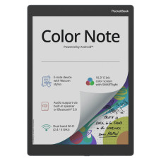 ספר אלקטרוני PocketBook 10.3" Color Note בצבע ים סוער