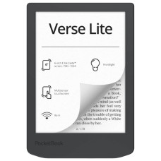 ספר אלקטרוני PocketBook 6" Verse Lite צבע אפור כהה