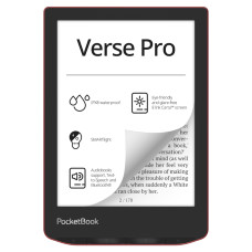 ספר אלקטרוני PocketBook 6" Verse Pro צבע אדום