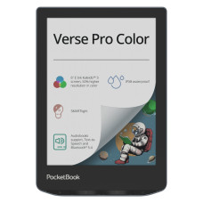 ספר אלקטרוני PocketBook 6" Verse Pro Color עם מסך צבעוני