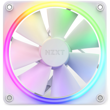 NZXT F120RGB 120mm RGB White Fan
