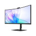מסך מחשב קעור Samsung 34" ViewFinity S6 VA UWQHD 100Hz 5ms 1000R