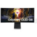 מסך מחשב קעור לגיימינג Samsung 34" Odyssey G8 OLED QHD 175Hz 0.03ms 1800R