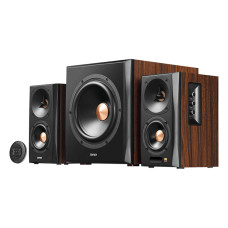 מערכת רמקולים 2.1 עם סאבוופר Edifier S360DB 155W Bluetooth צבע חום
