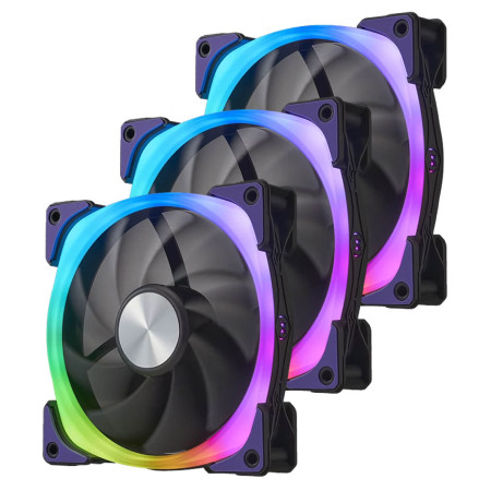 Super Flower NEON ARGB 140mm Black 3xFans
