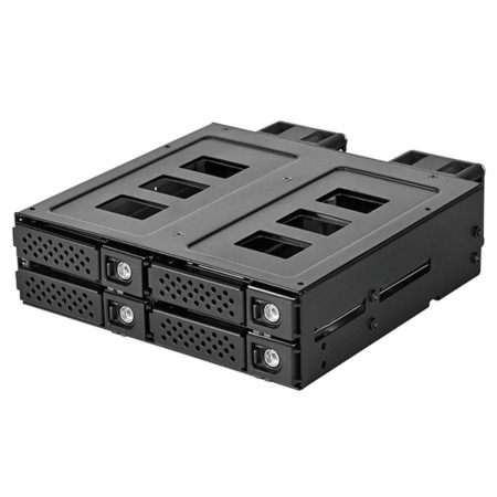 SilverStone FS204-US 5.25" to 4x U.2 (SFF-8639) SSD Cage