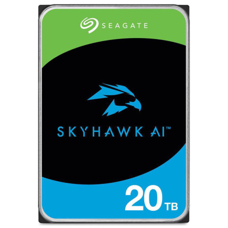 Seagate 20TB 256MB 7200 SATA3 3.5" HDD Skyhawk AI HDD