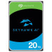 Seagate 20TB 256MB 7200 SATA3 3.5" HDD Skyhawk AI HDD