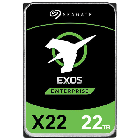 Seagate 22TB 7200 512MB SATA3 EXOS X22 Enterprise HDD