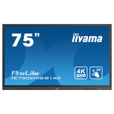 מסך מגע אינטראקטיבי IIYAMA 75" ProLite VA 4K infrared 20pt Touch