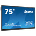 מסך מגע אינטראקטיבי IIYAMA 75" ProLite VA 4K infrared 20pt Touch