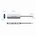 מתאם Vention USB-C to HDMI | USB-A x2 | USB-C | SD Card Reader | LAN | 3.5mm | PD100W | Dock